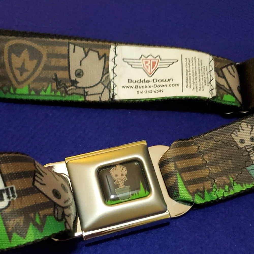 Buckle-Down Guardians of the Galaxy Groot Belt